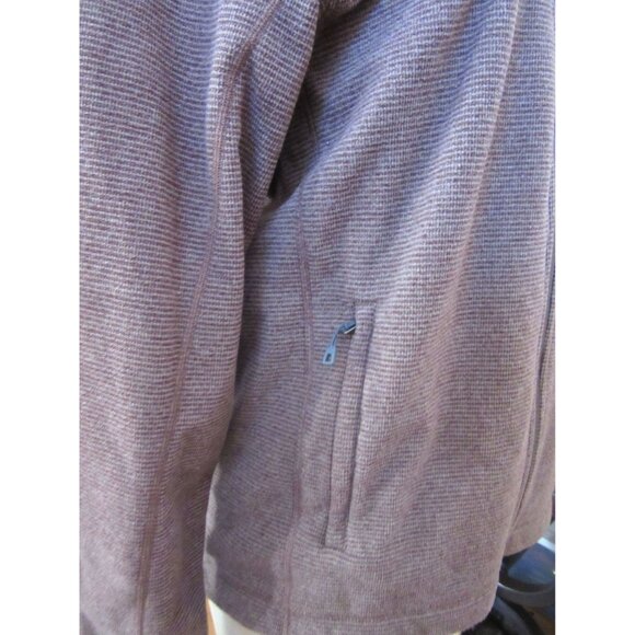 Men's Patagonia 1/4 Zip Pullover Brown Fleece Sweater/Jacket Medium - Picture 4 of 8